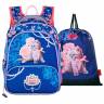 Ранец - рюкзак школьный с мешком для сменки Across ACR22-198-4 Котенок