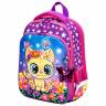 Ранец рюкзак школьный BRAUBERG QUADRO Charming kitten
