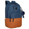 Рюкзак женский Grizzly RD-341-2 Синий - рыжий