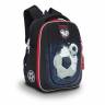Ранец рюкзак школьный Grizzly RAf-193-7 Футбол Черный