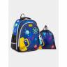 Ранец школьный с сумкой для обуви Nukki NK22-9001-5 Синий Планеты